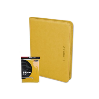 CARPETA BCW 360 CARTAS CIERRE - YELLOW
