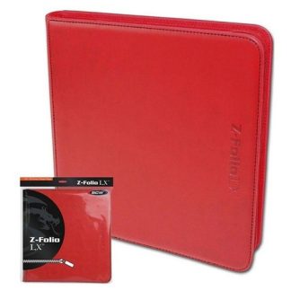 CARPETA BCW 480 CARTAS CIERRE - RED