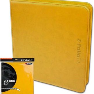 CARPETA BCW 480 CARTAS CIERRE - YELLOW