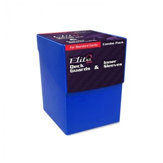 COMBO PACK: 100 ELITE 2 DECK GUARDS + 100 INNER SLEEVES + DECKBOX AZUL
