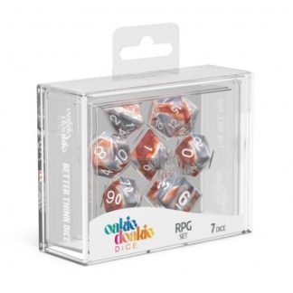 Dados RPG Silver Rust
