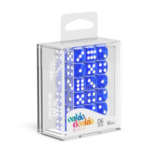 Dados Translucidos Blue