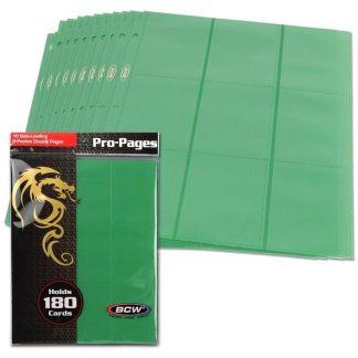HOJAS DE CARPETA - SIDE LOADING GREEN
