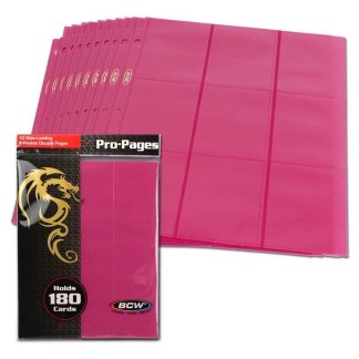 HOJAS DE CARPETA - SIDE LOADING PINK