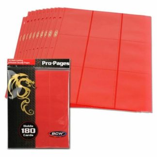 HOJAS DE CARPETA - SIDE LOADING RED