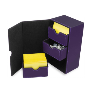 PORTAMAZO BCW LX 200 CARTAS - PURPLE