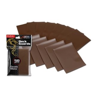 PROT-BCW DOUBLE MATTE 80 UNIDADES - BROWN
