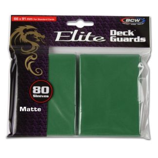 PROT-BCW ELITE MATTE 80 UNIDADES - GREEN