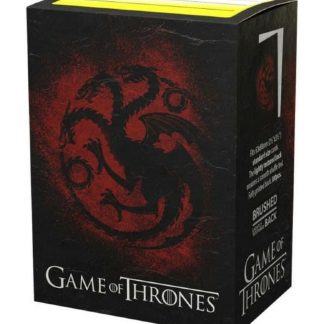 PROT-DRAGON SHIELD 100 ART BRUSHED HOUSE TARGARYEN