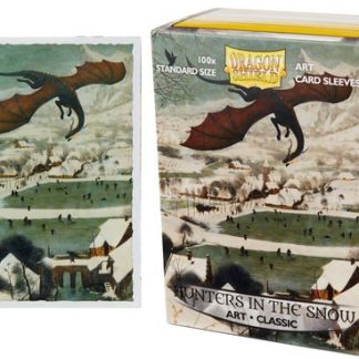 PROT-DRAGON SHIELD 100 ART CLASSIC HUNTERS IN THE SNOW
