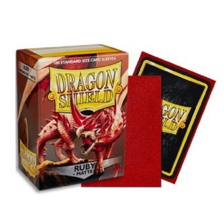 PROT-DRAGON SHIELD 100 MATTE - RUBY