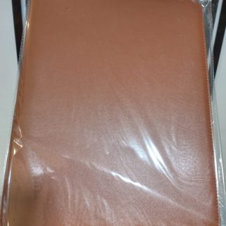CARPETA ECOCUERO 360 CARTAS CIERRE ARMADILLO BROWN
