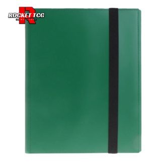 CARPETA PLASTICA 360 CARTAS ELASTICO CARD PLANET GREEN