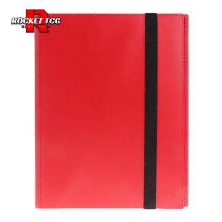 CARPETA PLASTICA 360 CARTAS ELASTICO CARD PLANET RED