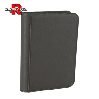 CARPETA ECOCUERO 360 CARTAS CIERRE ARMADILLO GRAY
