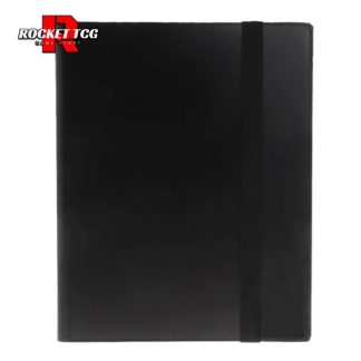 CARPETA PLASTICA 360 CARTAS ELASTICO CARD PLANET BLACK