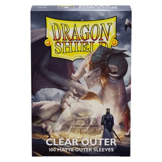 PROT-DRAGON SHIELD 100 MATTE OUTER - CLEAR OUTER