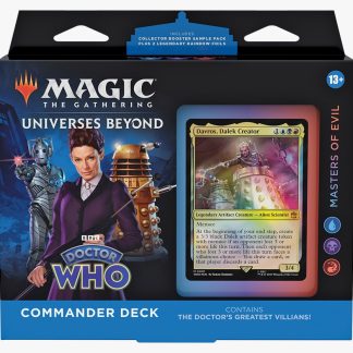 Commander Dr Who Masters of Evil