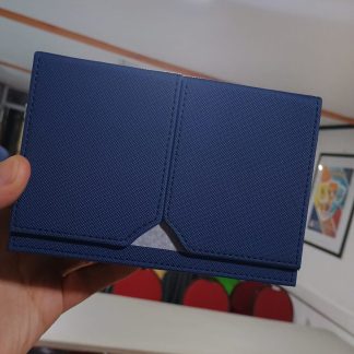 Double Deck Box with Tray – Blue – Card Planet