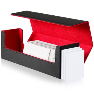 PORTAMAZO ECOCUERO 400 CARTAS ARMADILLO TCG BLACK red