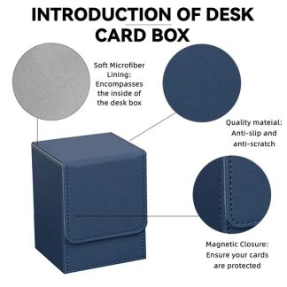 PORTAMAZO ECOCUERO 100 CARTAS ARMADILLO TCG BLUE