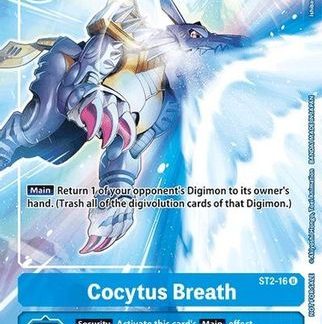 Cocytus Breath - ST2-16 U - Tamer's Evolution Box Promo