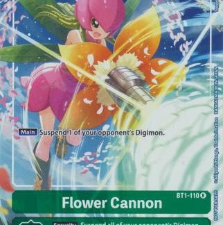 Flower Cannon - BT1-110 R - Tamer's Evolution Box Promo