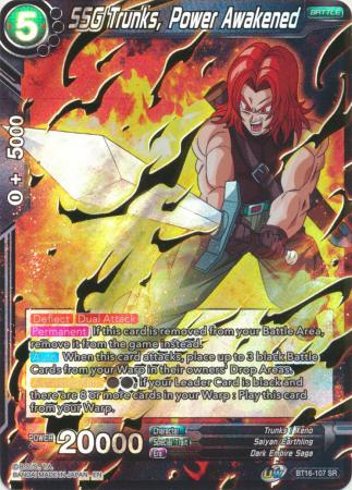 SSG Trunks, Power Awakened - BT16-107 - Super Rare