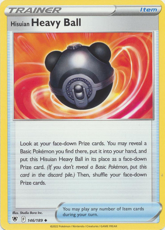 Hisuian Heavy Ball - 146/189 - Uncommon - Ingles