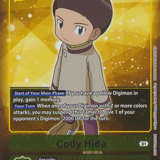 Cody Hida (Box Topper) - BT8-089 R - Rare