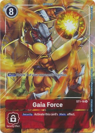 Gaia Force - ST1-16 - Tamer's Evolution Box