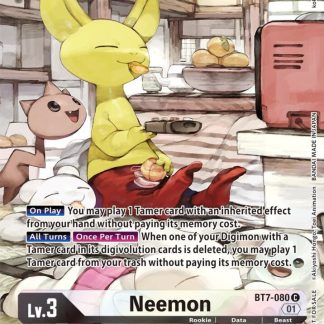 NEEMON [BT7-080 (2ND ANNIVERSARY FRONTIER CARD) ]
