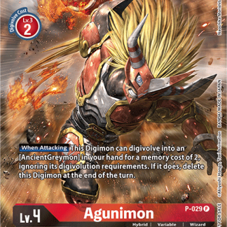 Agunimon P-029 (Alternate Art - 2A)