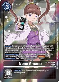 Nene Amano (Box Topper) - BT10-092 R - Rare