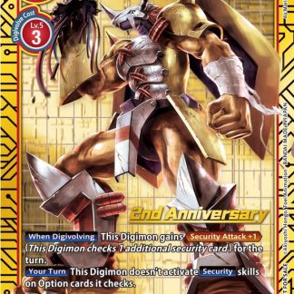 WARGREYMON [BT1-025 (2ND ANNIVERSARY CARD SET) ]