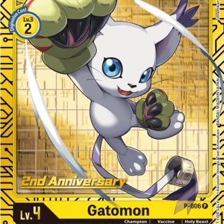 Gatomon - P-006 (2nd Anniversary Card Set