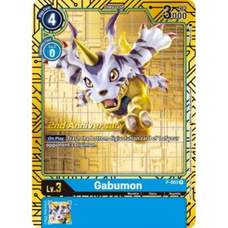 Gabumon - P-003 (2nd Anniversary Card Set)