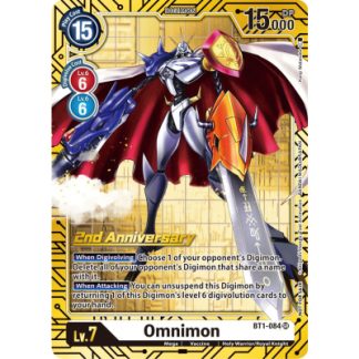 Omnimon BT1-084 2nd Anniversary