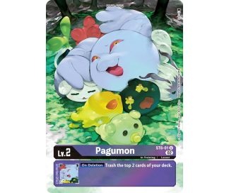 Pagumon (Alternate Art) - ST6-01 - Uncommon Foil