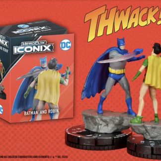 HeroClix Iconix: DC- Batman and Robin