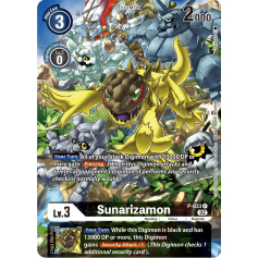 Sunarizamon - P-033 (Alternate Art) - Starter Deck 14