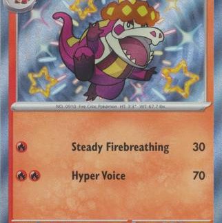 Crocalor - SVP080 - Shiny Promo Español