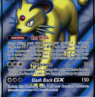 Persian GX - 207/214 - Full Art Ultra Rare