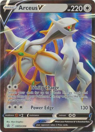 Arceus V - SWSH306 - Ultra Rare Promo