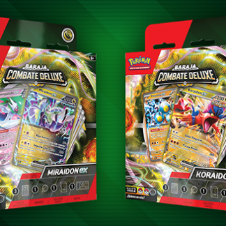 Miraidon / Koraidon Ex Deluxe Battle Deck Español