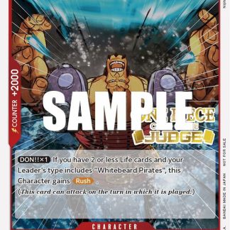 Jozu (Judge) - One Piece Promotion Cards (OP-PR)