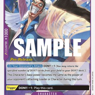 Mr.2.Bon.Kurei (Bentham) - Kingdoms of Intrigue Pre-Release Cards (OP04 PRE)