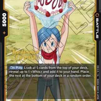Bulma - FB02-129 - Blazing Aura Release Event Cards