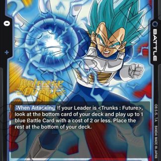 Vegeta - FB02-059 - Blazing Aura Release Event Cards