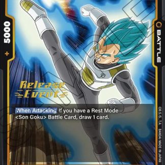 Vegeta - FB02-132 - Blazing Aura Release Event Cards
